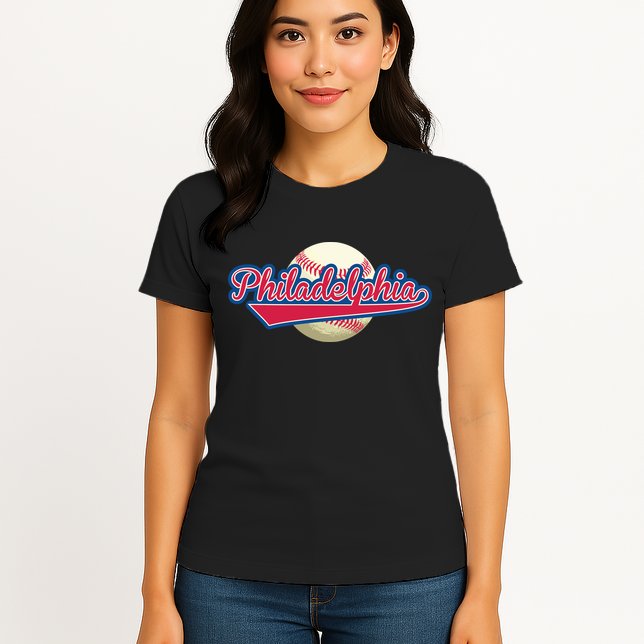 Philadelphia Baseball Womens T-Shirt