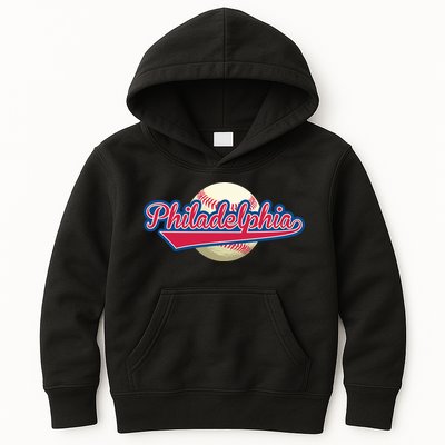 Philadelphia Baseball Kids Hoodie
