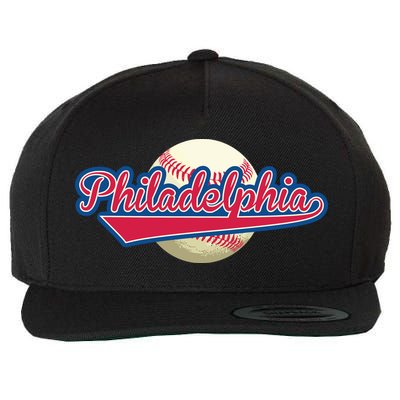Philadelphia Baseball Wool Snapback Cap