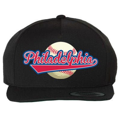 Philadelphia Baseball Wool Snapback Cap