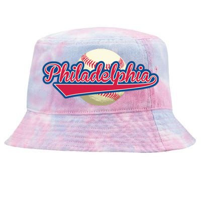 Philadelphia Baseball Tie-Dyed Bucket Hat