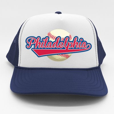 Philadelphia Baseball Trucker Hat