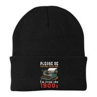 Please Be Patient With Me IM From The 1900 Retro Typewriter Beanie