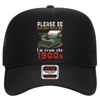 Please Be Patient With Me IM From The 1900 Retro Typewriter Trucker Hat