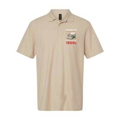Please Be Patient With Me IM From The 1900 Retro Typewriter Polo