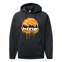 Phx Basketball Performance Fleece Hoodie