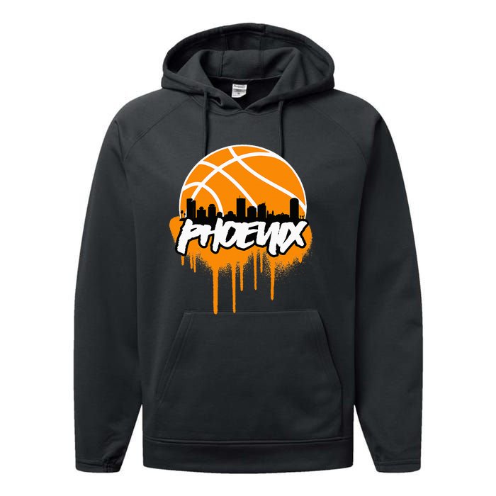 Phx Basketball Performance Fleece Hoodie