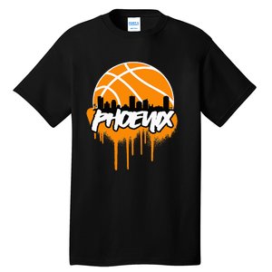 Phx Basketball Tall T-Shirt