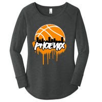 Phx Basketball Women's Perfect Tri Tunic Long Sleeve Shirt