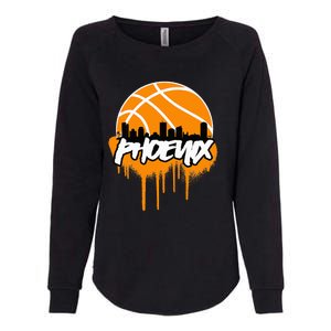 Phx Basketball Womens California Wash Sweatshirt