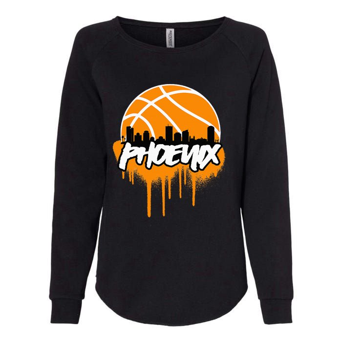 Phx Basketball Womens California Wash Sweatshirt