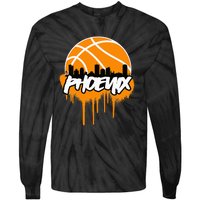 Phx Basketball Tie-Dye Long Sleeve Shirt