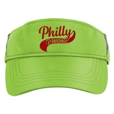 Philly Baseball Player Adult Drive Performance Visor