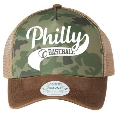Philly Baseball Player Legacy Tie Dye Trucker Hat