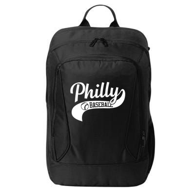 Philly Baseball Player City Backpack