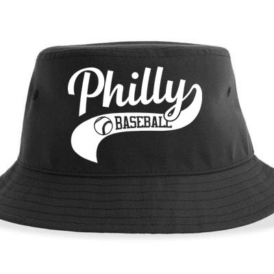 Philly Baseball Player Sustainable Bucket Hat
