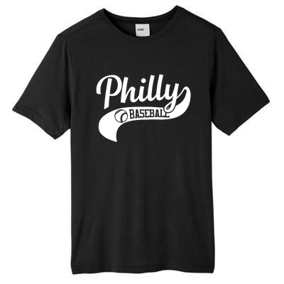 Philly Baseball Player Tall Fusion ChromaSoft Performance T-Shirt