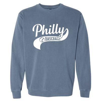 Philly Baseball Player Garment-Dyed Sweatshirt