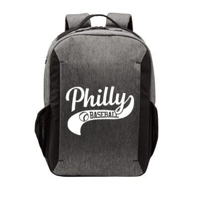 Philly Baseball Player Vector Backpack