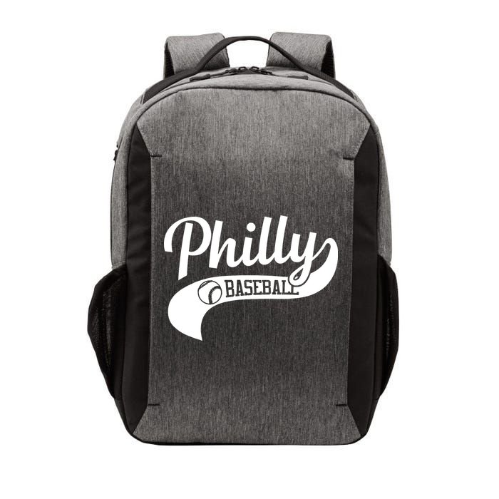 Philly Baseball Player Vector Backpack