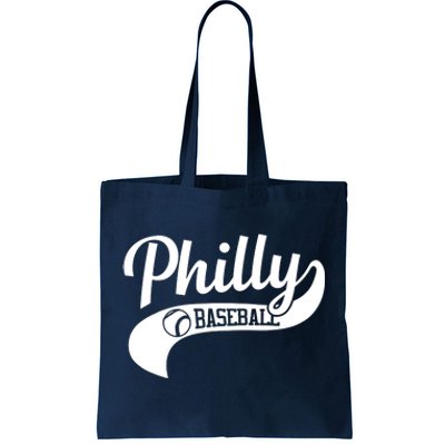 Philly Baseball Player Tote Bag