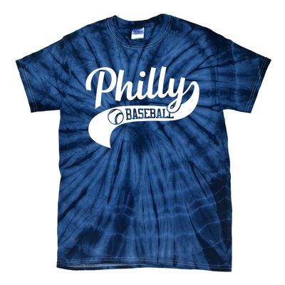 Philly Baseball Player Tie-Dye T-Shirt