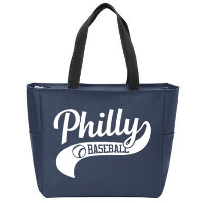 Philly Baseball Player Zip Tote Bag