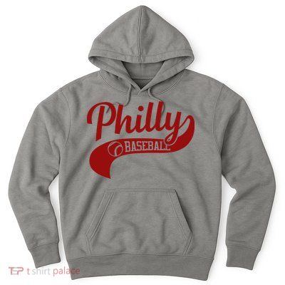 Philly Baseball Player Hoodie