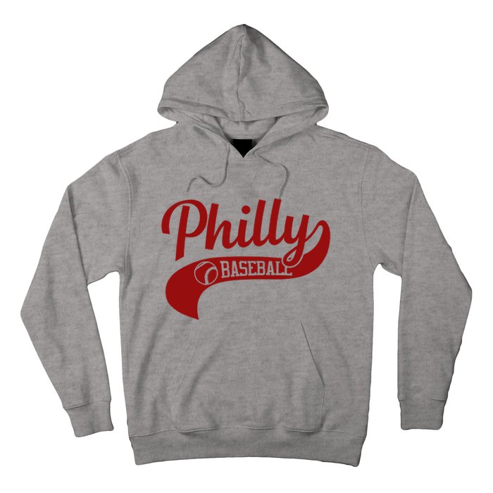 Philly Baseball Player Hoodie