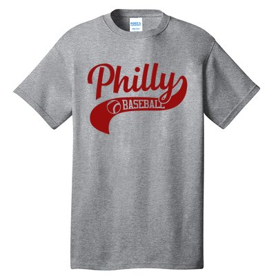 Philly Baseball Player Tall T-Shirt