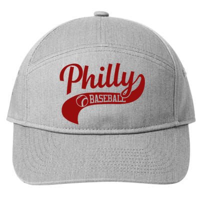 Philly Baseball Player 7-Panel Snapback Hat