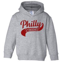 Philly Baseball Player Toddler Hoodie