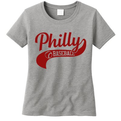 Philly Baseball Player Womens T-Shirt