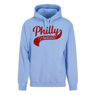 Philly Baseball Player Unisex Surf Hoodie