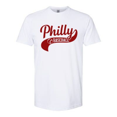 Philly Baseball Player Softstyle CVC T-Shirt