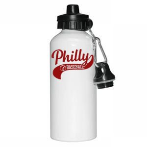 Philly Baseball Player Aluminum Water Bottle