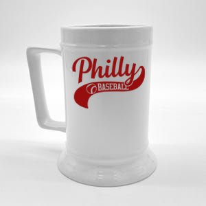 Philly Baseball Player Beer Stein