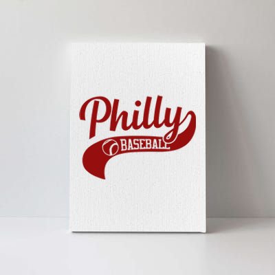 Philly Baseball Player Canvas