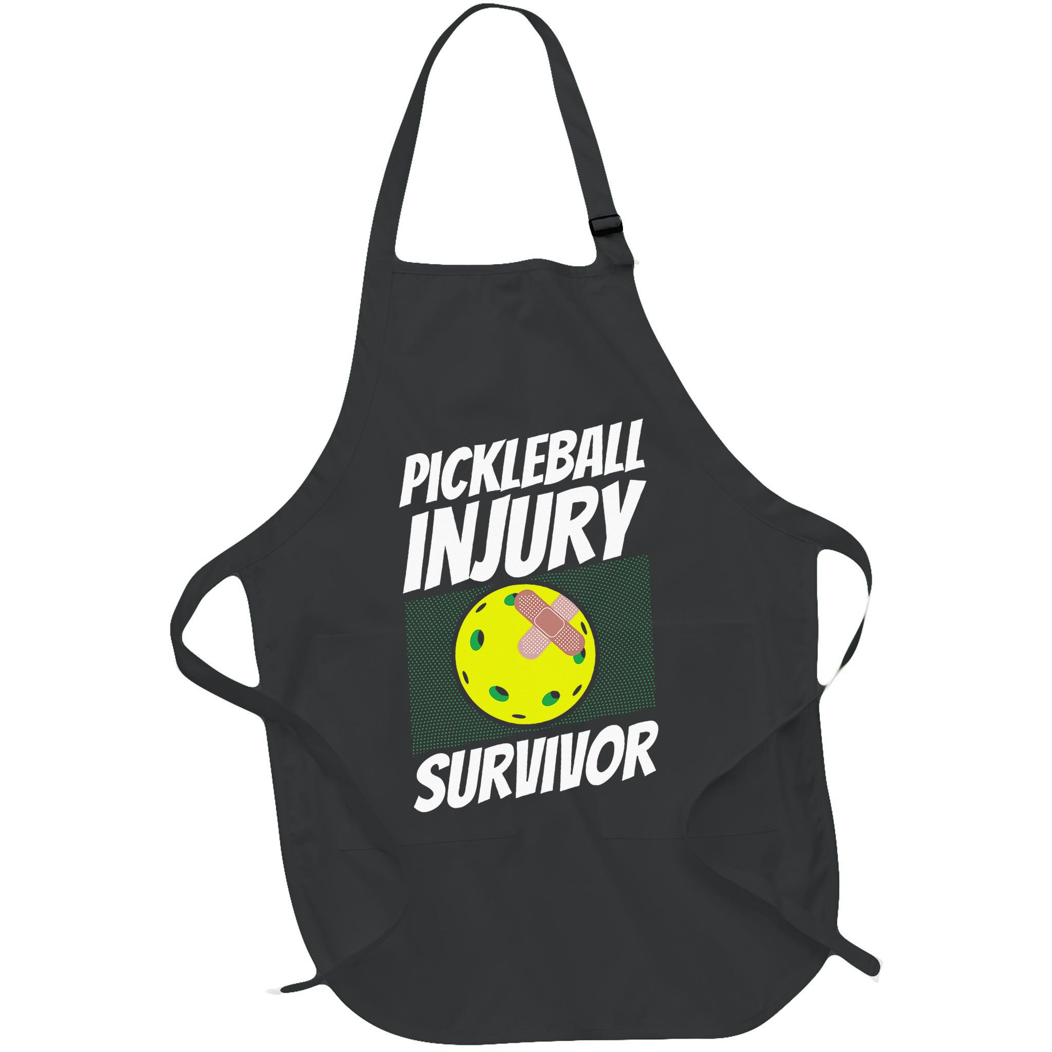 Pickleball Band-Aid Pickleball Injury Survivor Apron
