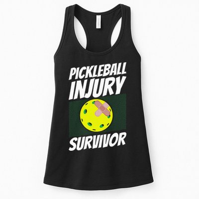 Pickleball Band-Aid Pickleball Injury Survivor Womens Tank Top