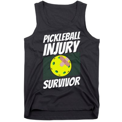 Pickleball Band-Aid Pickleball Injury Survivor Tank Top