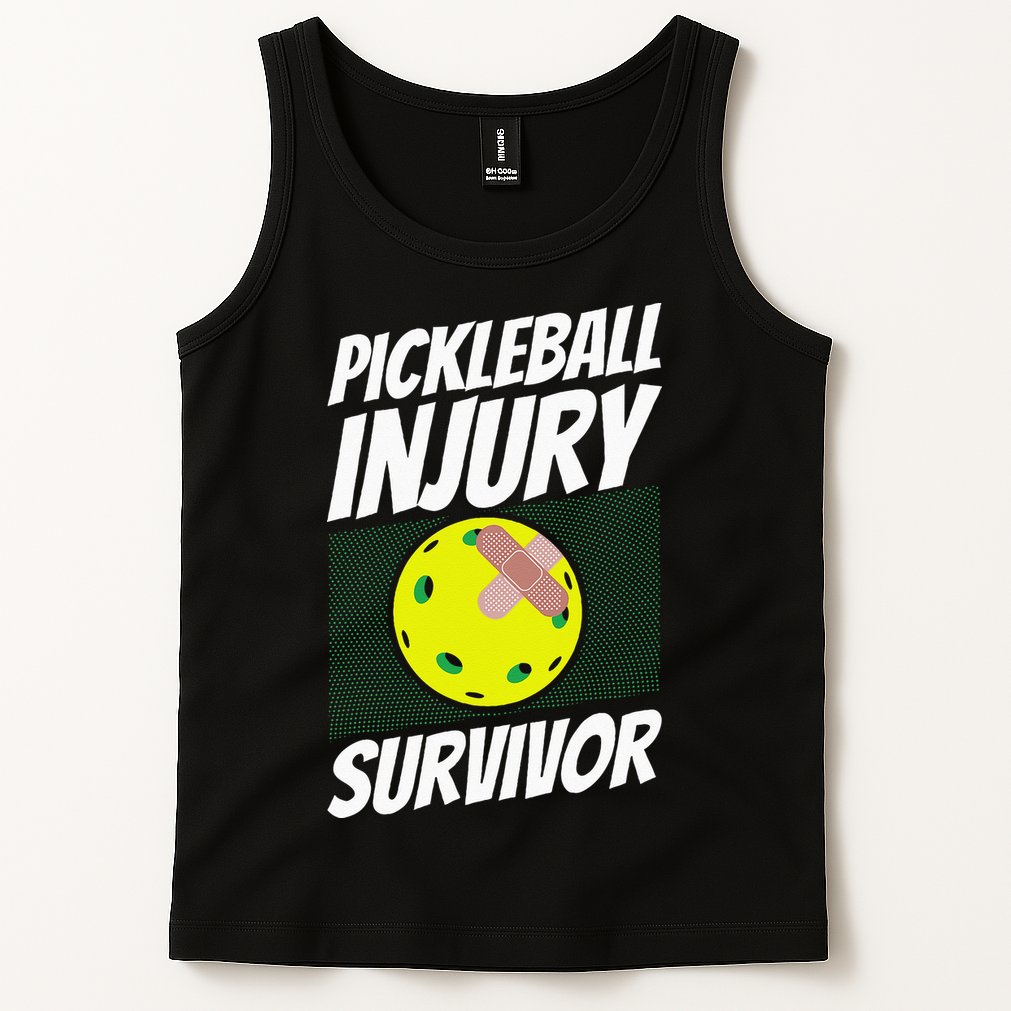 Pickleball Band-Aid Pickleball Injury Survivor Tank Top