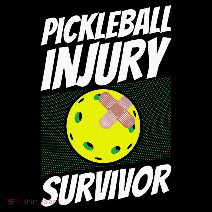 Pickleball Band-Aid Pickleball Injury Survivor Kids T-Shirt