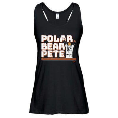 Polar Bear Pete New York Baseball Ladies Essential Flowy Tank