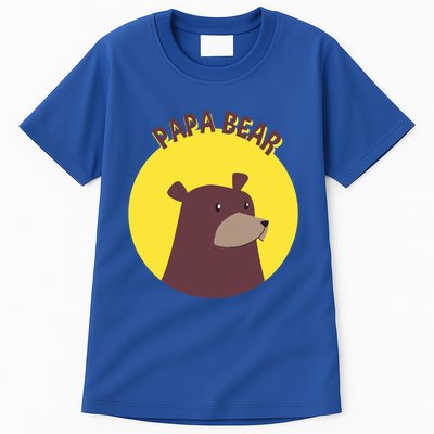 Papa Bear Protective Loving Strong Caring Warm Daddy Gift Tall T-Shirt