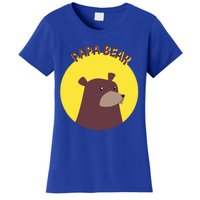 Papa Bear Protective Loving Strong Caring Warm Daddy Gift Women's T-Shirt