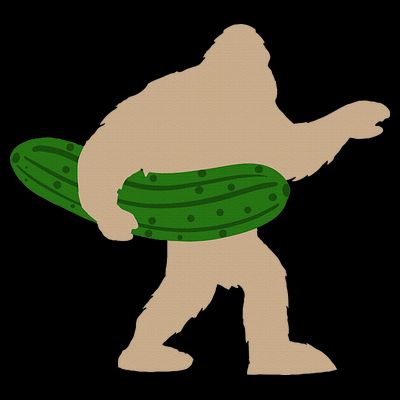 Pickle Bigfoot Pickles Vegan Pickle T-Shirt