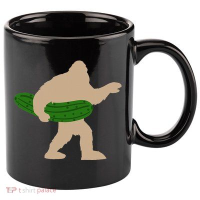 Pickle Bigfoot Pickles Vegan Pickle 11oz C Handle Ceramic Mug