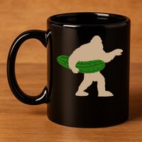 Pickle Bigfoot Pickles Vegan Pickle 11oz C Handle Ceramic Mug