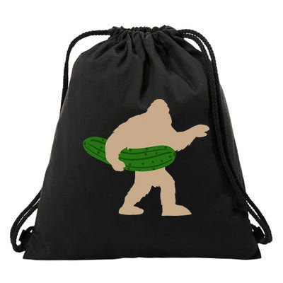 Pickle Bigfoot Pickles Vegan Pickle Drawstring Bag